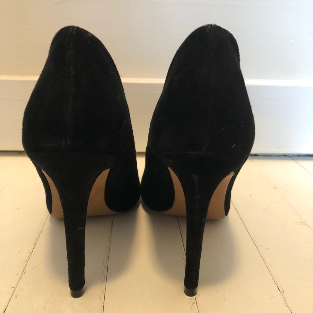 Aldo Black Suede Stilettos - Picture 2 of 3